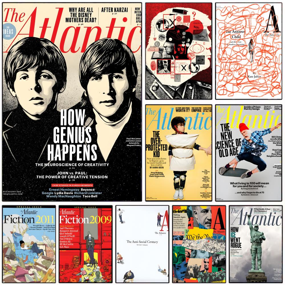 Interior Design Journal - 명망 높은 학술지 ‘T-The Atlantic’의 포스터,