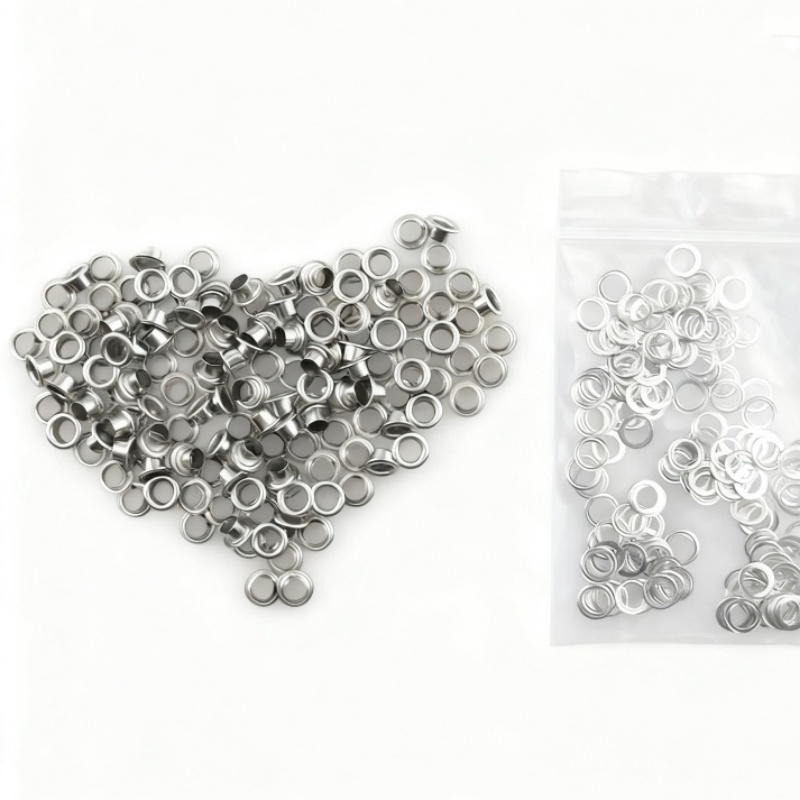 Linen Curtain Eyelet - 와셔가 포함된 86개 6mm 스테인레스 스틸