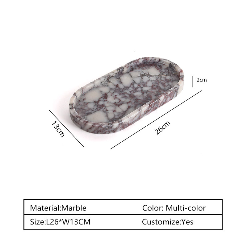 천연 대리석 트레이 타원형 스톤 서빙 트레이 보석 향수 - Travertine Tray Oval 리뷰 및 가격
