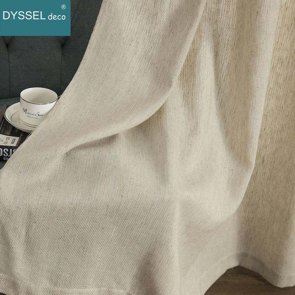 솔리드 홈 장식 안티 uv 천연 리넨 아메리칸 스타일  - Linen Curtain Eyelet 리뷰 및 가격