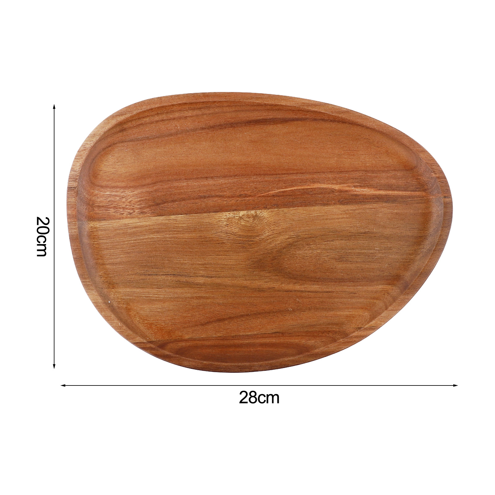 나무 디너 플레이트 불규칙한 타원형 서빙 트레이 과일  - Travertine Tray Oval 리뷰 및 가격