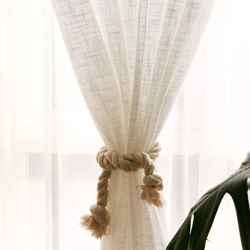 현대 코 튼 린 넨 느낌 커튼 거 즈 화이트 크로스 질 - Linen Curtain Eyelet 리뷰 및 가격