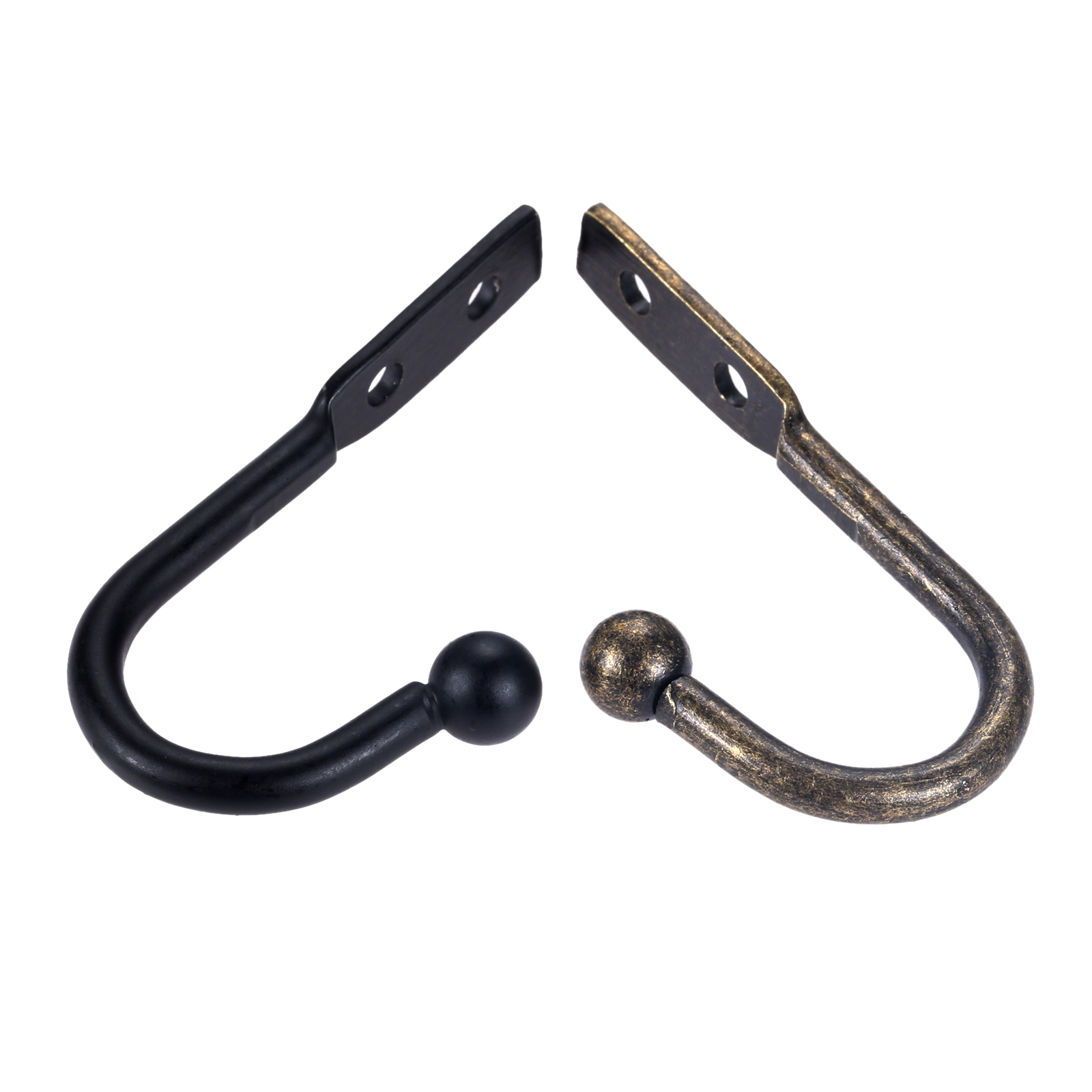 5pcs 빈티지 블랙/골동품 청동 후크 벽 문 목욕 코 - Antique Brass Hook 리뷰 및 가격