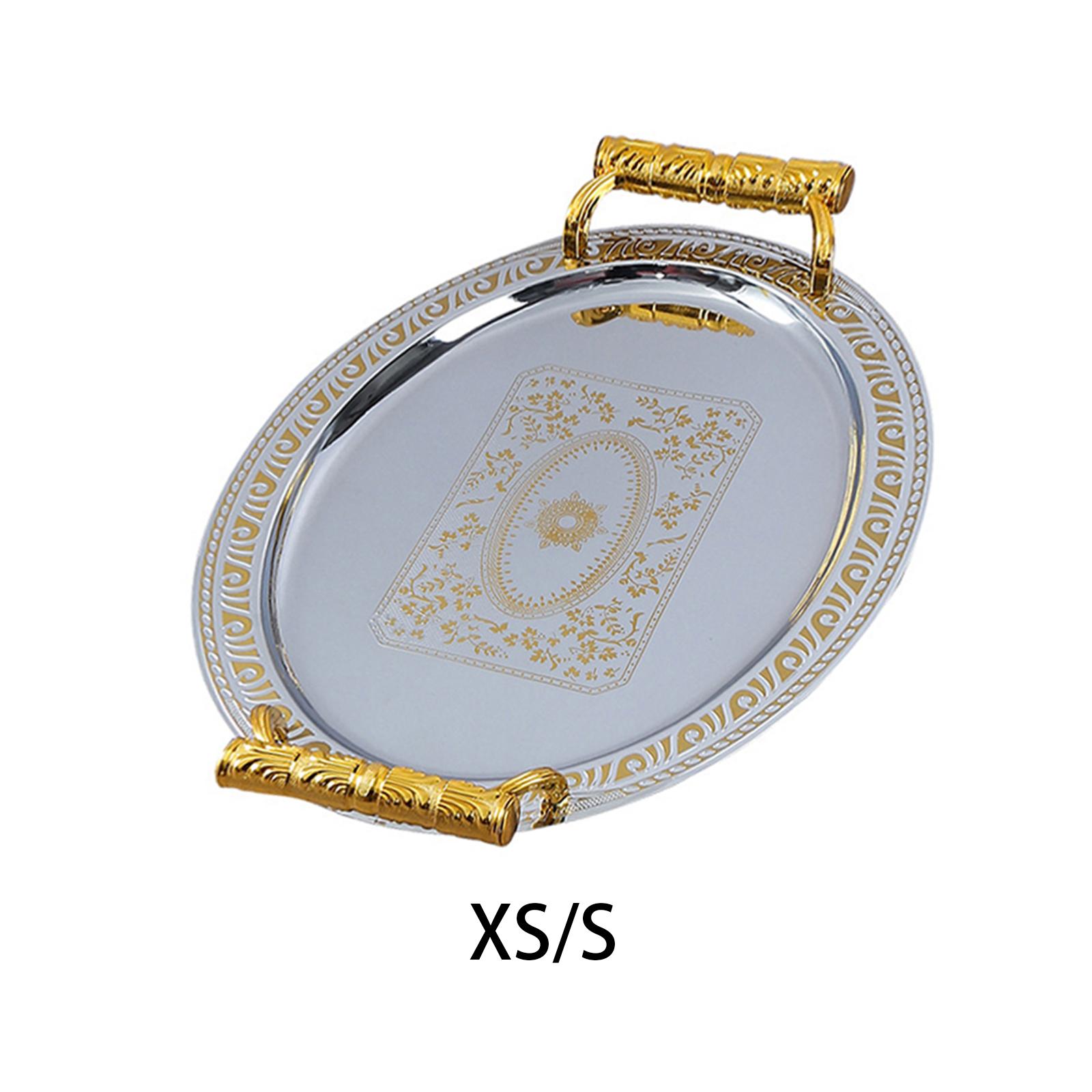 타원형 다기능 스테인리스 스틸 디너 트레이, 장식 서빙 - Travertine Tray Oval 리뷰 및 가격