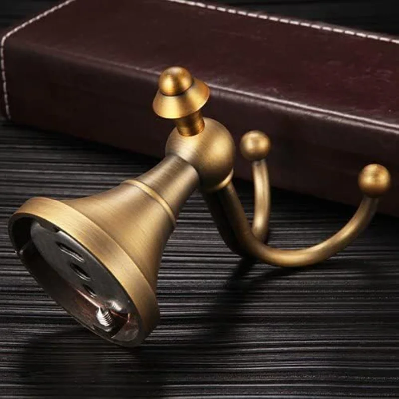 욕실 및 의류용 빈티지 스타일 앤티크 황동 수건 걸이, - Antique Brass Hook 리뷰 및 가격