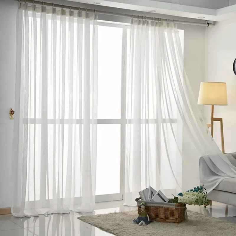 3가지 색상의 고급 크림 화이트 린넨 느낌의 골드 실버 - Linen Curtain Eyelet 리뷰 및 가격