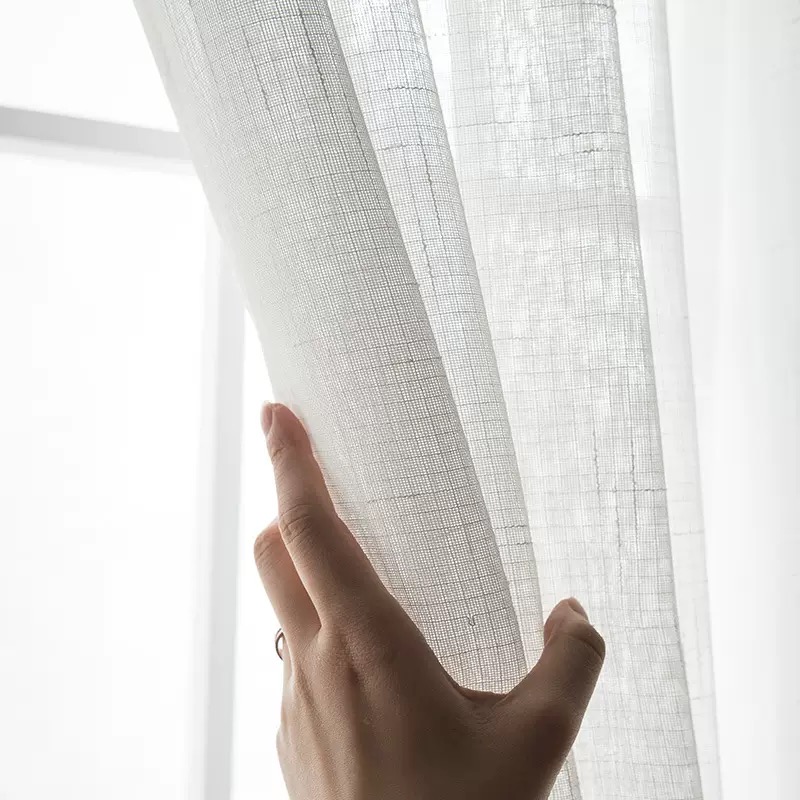 3가지 색상의 고급 크림 화이트 린넨 느낌의 골드 실버 - Linen Curtain Eyelet 리뷰 및 가격