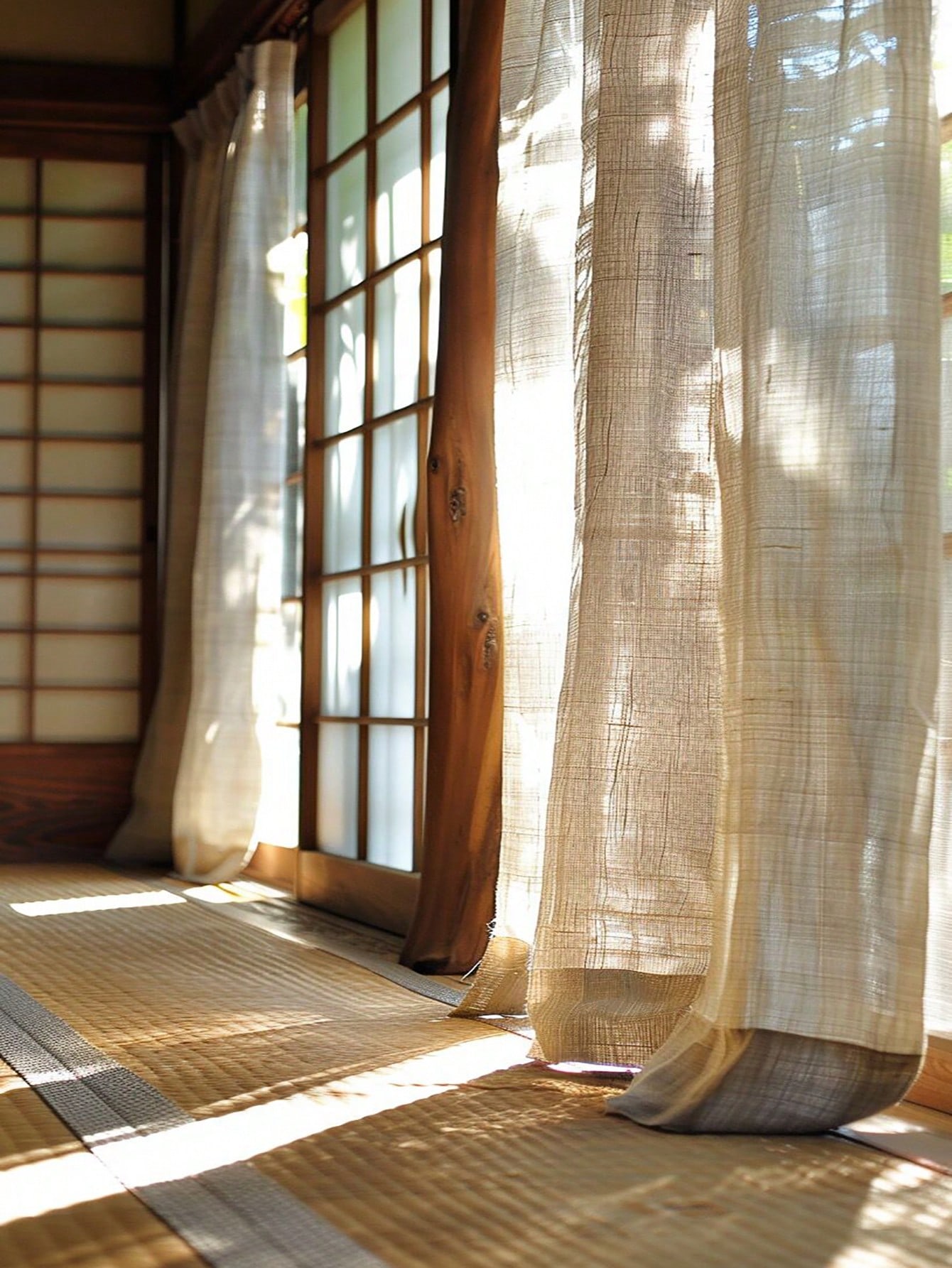 리넨 보일 쉬어 커튼, 원단 보일 창 패널 커튼, 한국 - Linen Curtain Eyelet 리뷰 및 가격