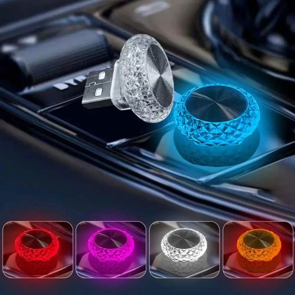 새로운 자동차 미니 LED 장식 USB 주변 조명 플러 - Interior Design Icon 리뷰 및 가격
