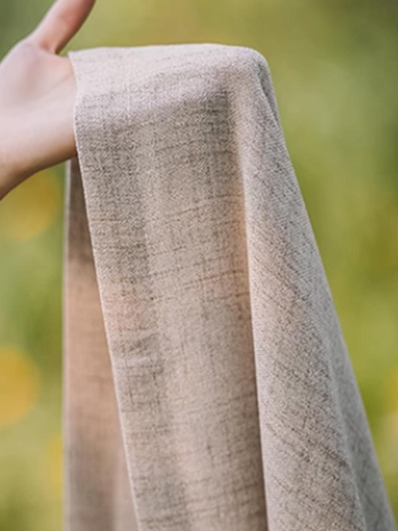 침실, 거실 및 커튼을 위한 일본식 두꺼운 면 및 린넨 - Linen Curtain Eyelet 리뷰 및 가격
