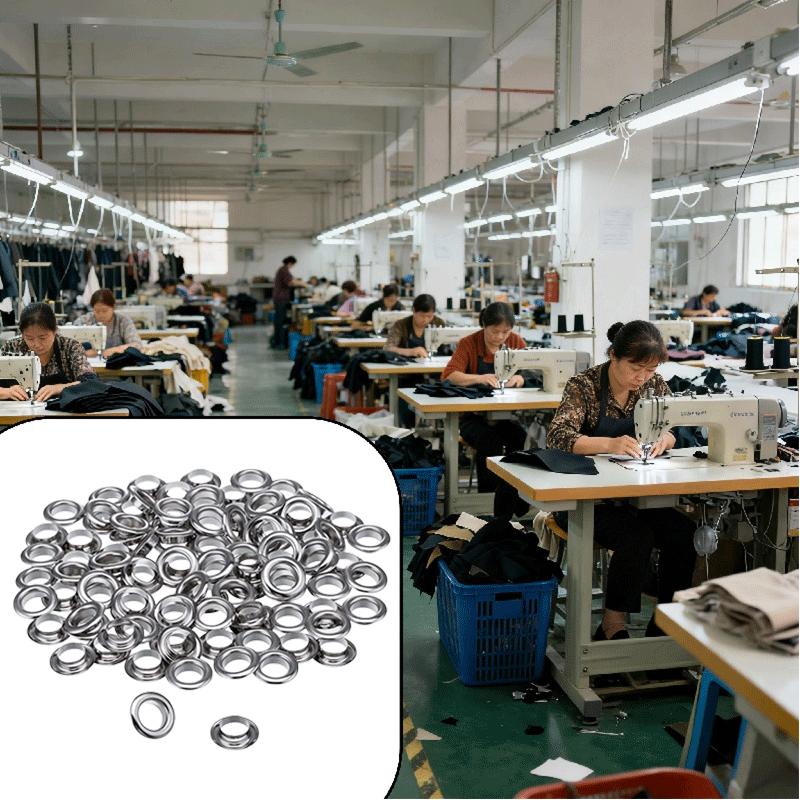 와셔가 포함된 86개 6mm 스테인레스 스틸 아일렛,  - Linen Curtain Eyelet 리뷰 및 가격
