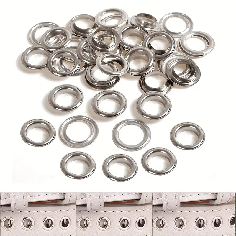 와셔가 포함된 86개 6mm 스테인레스 스틸 아일렛,  - Linen Curtain Eyelet 리뷰 및 가격