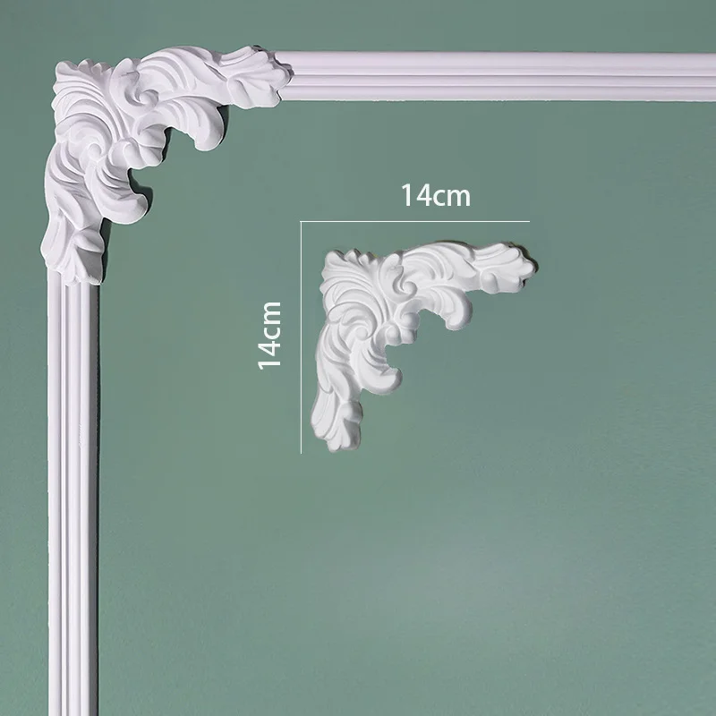 벽 모서리 및 실내용으로 사용되는 플뢰르 드 리 모티프 - Interior Design Wall Molding 리뷰 및 가격